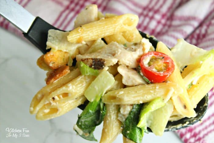 Chicken Caesar Pasta Salad