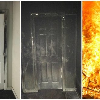 Close Your Door Fire Safety