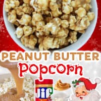 Peanut Butter Popcorn pin