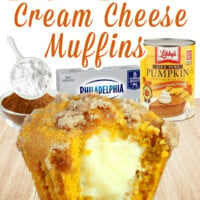 Pumpkin Cream Cheese Muffins Pin