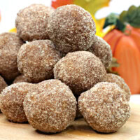 Pumpkin Donut Holes feature