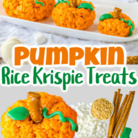 Pumpkin Rice Krispie Treats pin