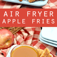 Air Fryer Apple Fries