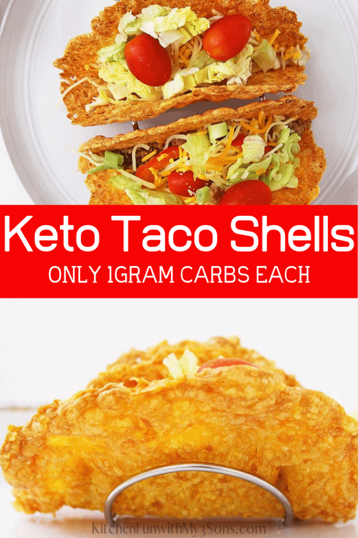 Baked keto taco shells tutorial