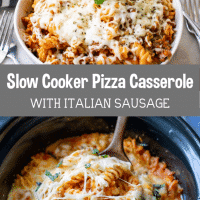 How to Make a Slow Cooker Pizza Casserole Recipe