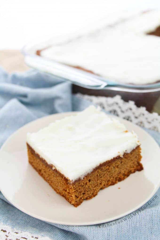 Apple Cake with Cream Cheese Frosting