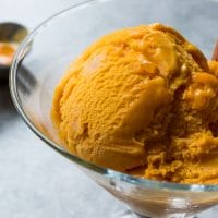 Easy No-Churn Pumpkin Ice Cream