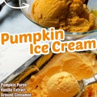 Easy No-Churn Pumpkin Ice Cream