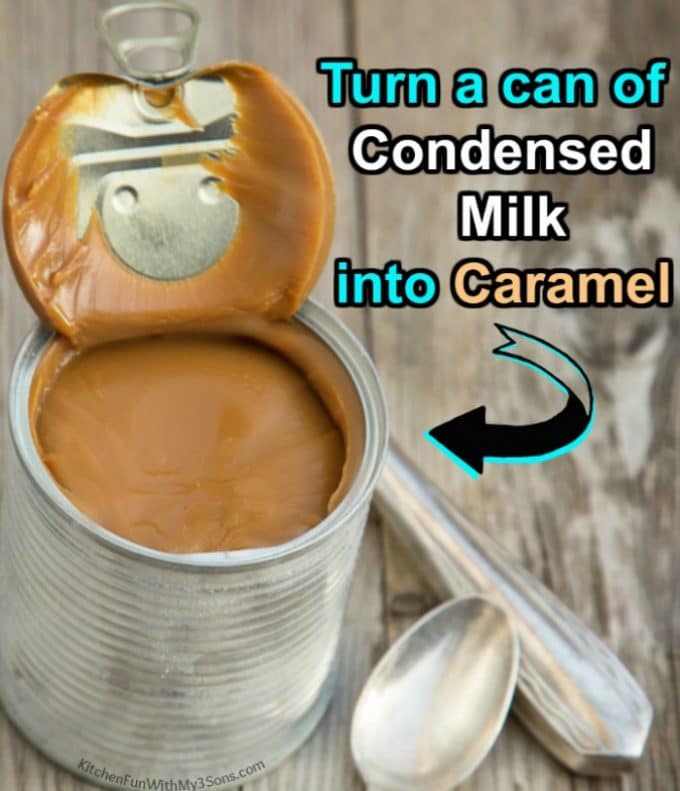 Turn a Can of Sweetened Condensed Milk into Caramel using the Slow Cooker - Just 1 Ingredient!