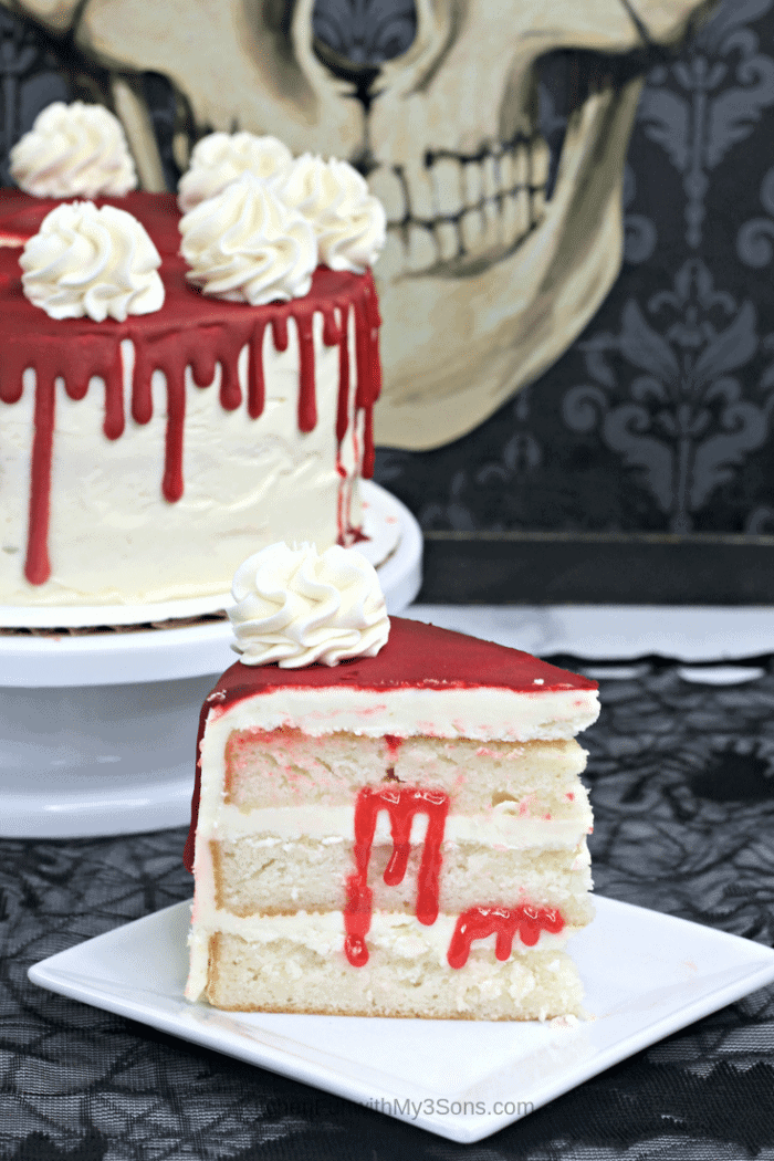 Bloody Vampire Cake Recipe - Mom Does Reviews