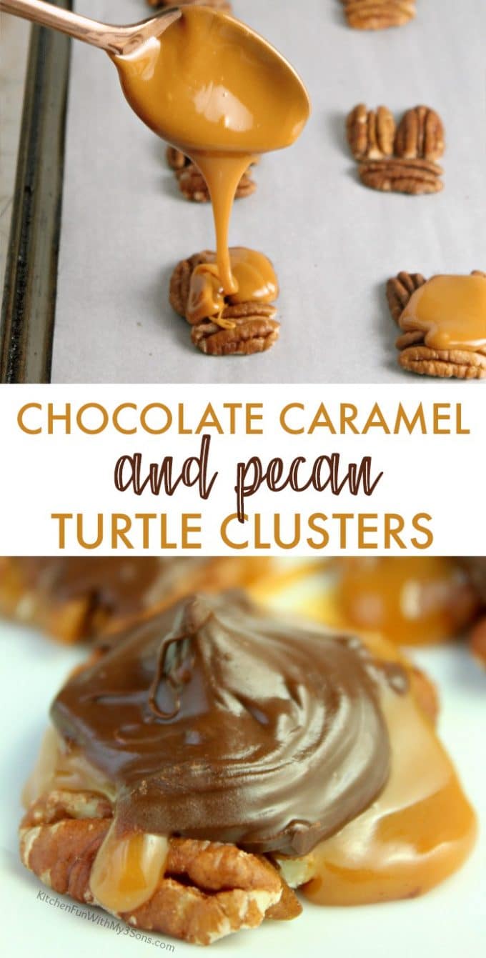 Chocolate Pecan Turtle Clusters Recipe