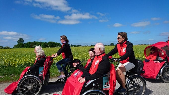 Volunteers Are Taking Seniors On Rickshaw Rides To Get Them Out In Nature