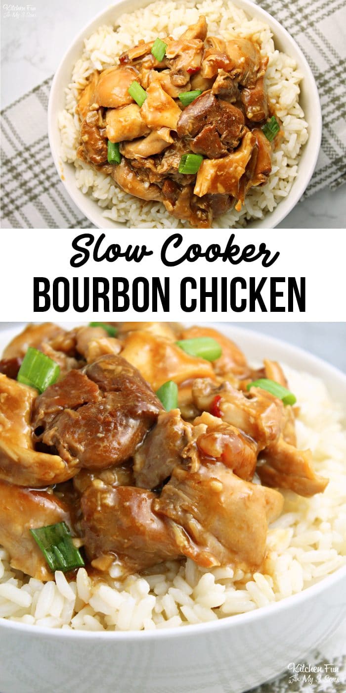Slow Cooker Bourbon Chicken