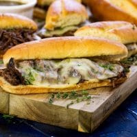 French Dip Sandwich Recipe {Crockpot or Instant Pot}