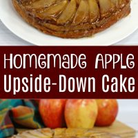 Homemade Apple Upside Down Cake