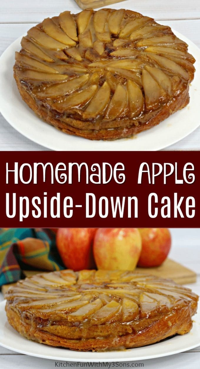 Homemade Apple Upside Down Cake
