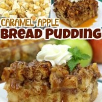 Caramel Apple Bread Pudding