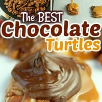 The BEST Chocolate Turtles