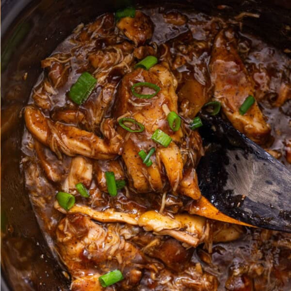 Crock Pot Bourbon Chicken feature