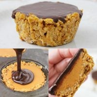 Peanut Butter Granola Cups (only 6-ingredients)
