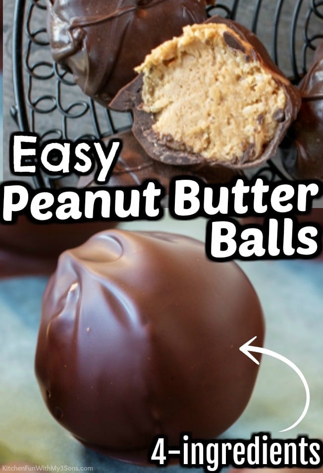 Easy Chocolate Peanut Butter Balls