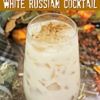 Pumpkin White Russian Cocktail