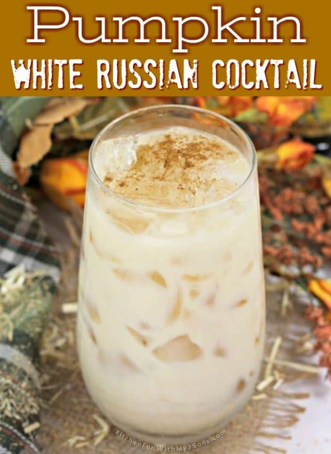 Pumpkin White Russian Cocktail Kitchen Fun With My 3 Sons,Bbq Chicken Menu