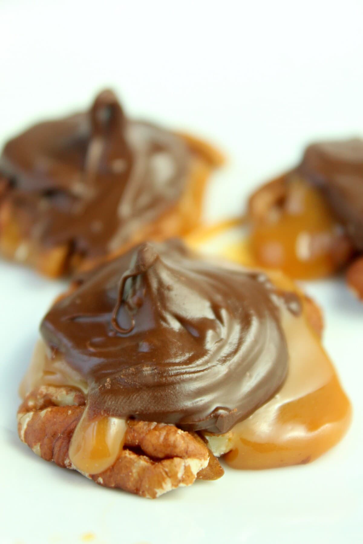Chocolate Turtle Clusters