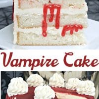 Vampire Cake for Halloween