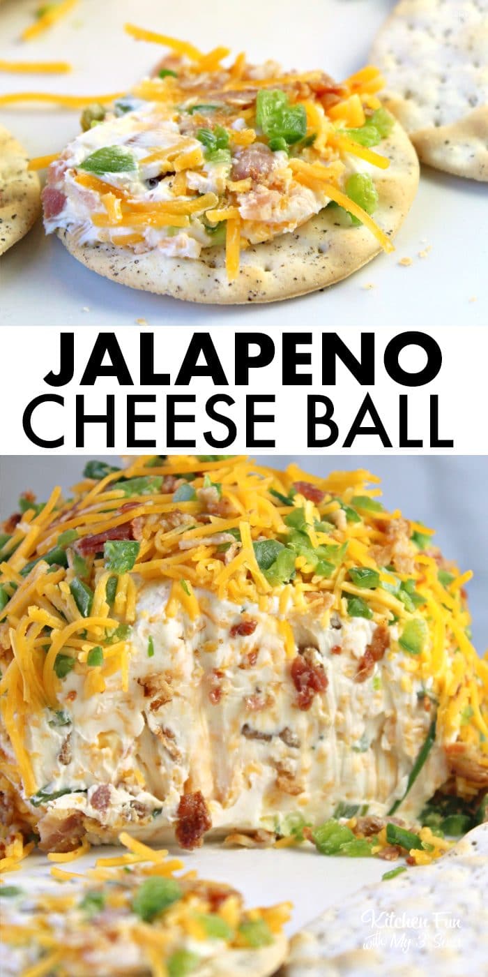 A Jalapeno Cheese Ball is a great appetizer to serve to your guests this Thanksgiving and all throughout the year. It's got the perfect about of spice and the great flavor of smoked bacon.