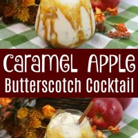 Caramel Apple Butterscotch Cocktail