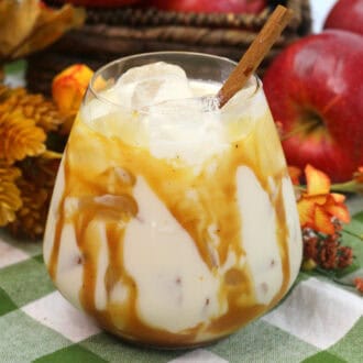 Caramel Apple Butterscotch Cocktail feature