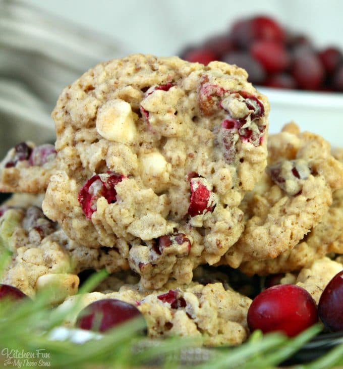Cranberry Oatmeal Cookies