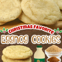 Eggnog Cookies pin