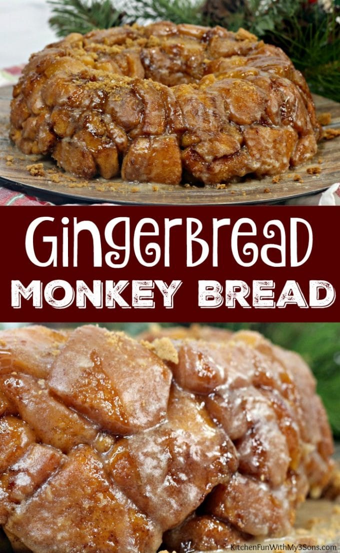 Gingerbread Monkey Bread