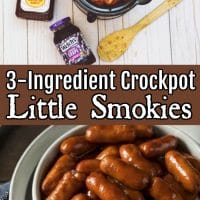 3-Ingredient Crockpot Little Smokies