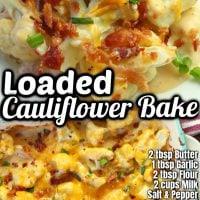 Loaded Cauliflower Bake