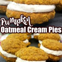 Pumpkin Oatmeal Cream Pies Pin