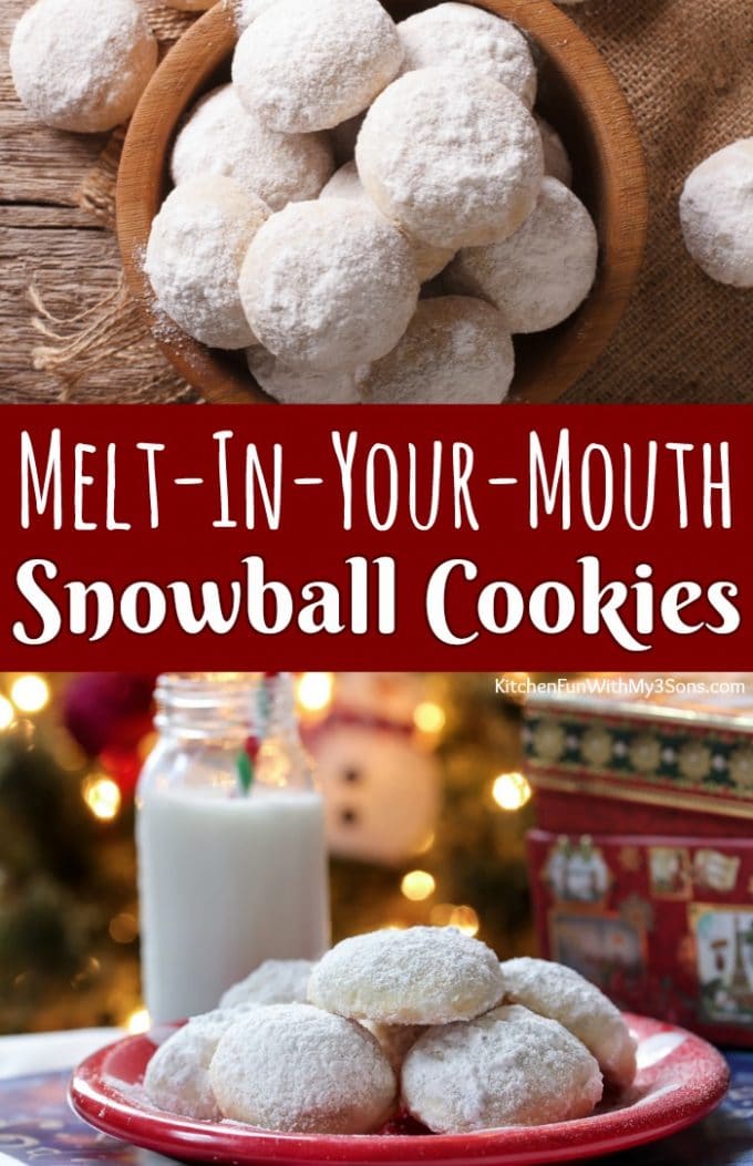 Melt-In-Your-Mouth Snowball Cookies