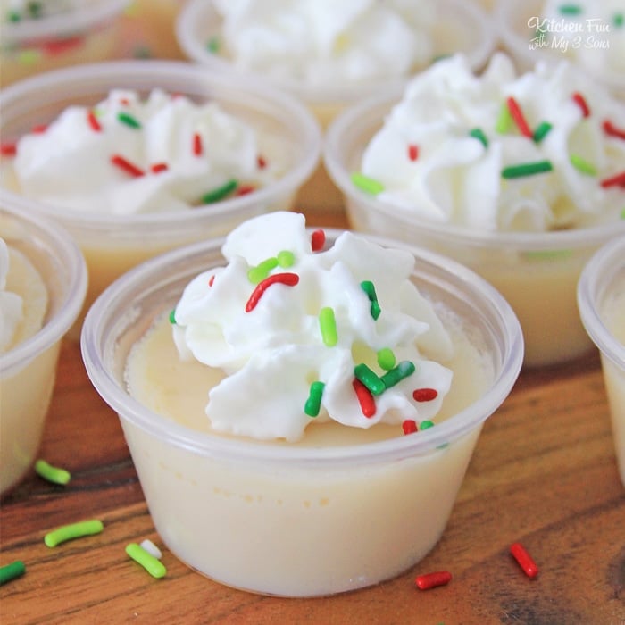 Christmas Cookie Jello Shots 