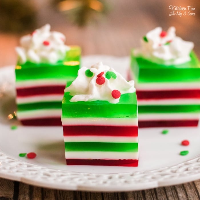 Christmas Jello is a holiday classic dessert for the whole family. It's bright and festive with little effort to make which makes it a favorite of mine!