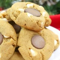 White Chocolate Gingerdoodle Cookies