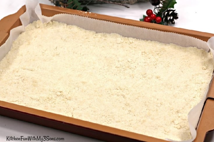 Cranberry bars crust
