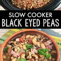 Slow Cooker Black Eyed Peas