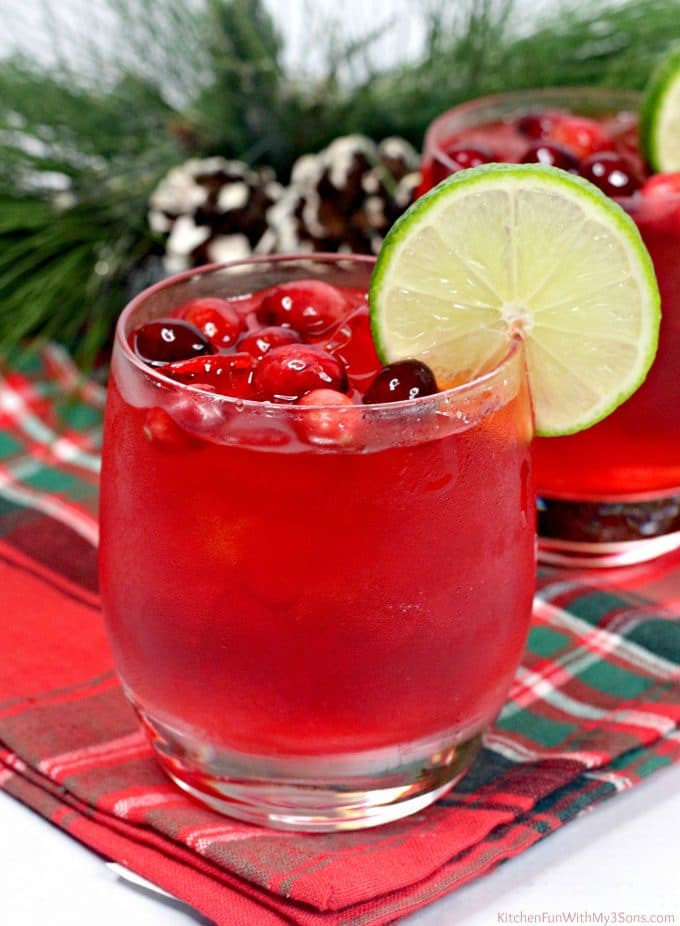 Cranberry Margarita for the Holidays