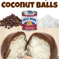 No Bake Chocolate Coconut Balls