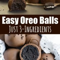 Easy Oreo Balls Recipe - Just 3-Ingredients!