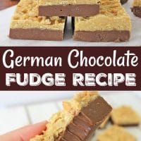 Easy German Chocolate Fudge Recipe