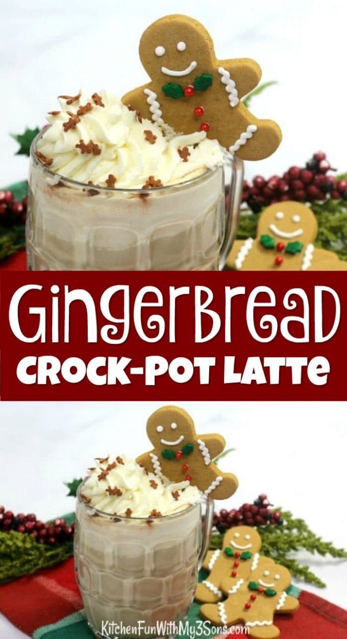 Gingerbread Crockpot Latte