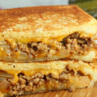 Sloppy Joe Grilled Cheese feature